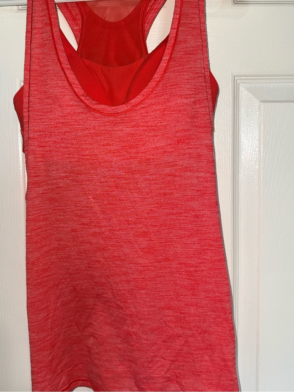 Lululemon dark pink/red women’s  Racerback Tank Top - Lightweight Active w/pads